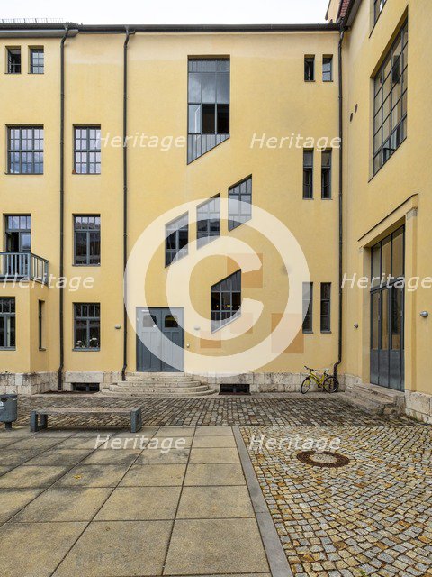Main building, Bauhaus-University Weimar (1904-1911), Germany, 2018.  Artist: Alan John Ainsworth.