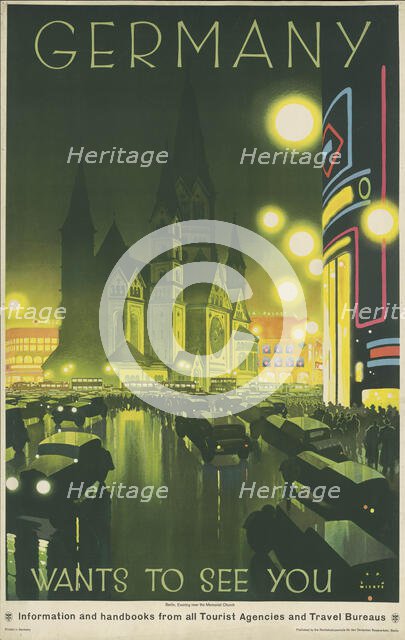 Germany. Wants to See You, 1929. Creator: Wiertz, Jupp (1888-1939).