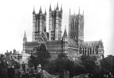 Lincoln Cathedral, 1926. Artist: Unknown