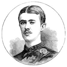The late Lieutenant Maurice O'Connell, 1881.  Creator: Unknown.