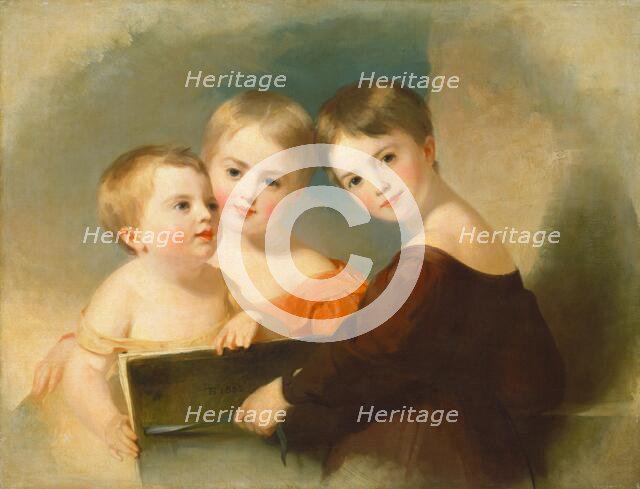 The Vanderkemp Children, 1832. Creator: Thomas Sully.