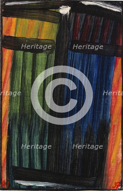 Great Meditation: Purgatory I, 1937. Creator: Javlensky, Alexei, von (1864-1941).