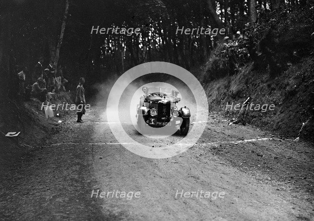 AC Acedes Six taking part in a motoring trial, c1930s. Artist: Bill Brunell.