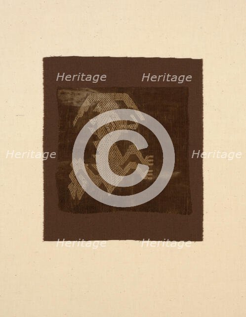 Fragment, Peru, A.D. 1000/1476. Creator: Unknown.