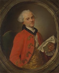Portrait of the composer Niccolò Piccinni (1728-1800), 1760. Creator: Albertrandi, Antoni (1732-1795).