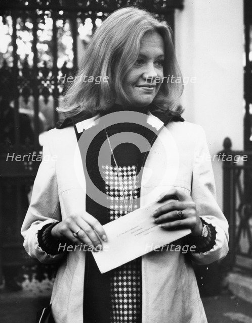Hayley Mills (1946- ). British Actress, 1972. Artist: Unknown