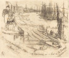 The Little Pool, 1861. Creator: James Abbott McNeill Whistler.