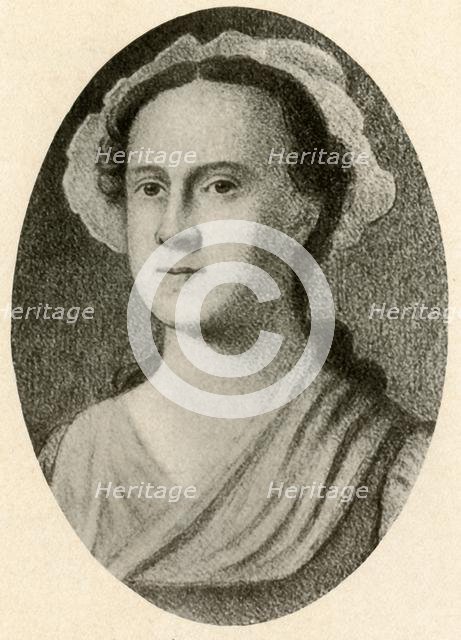 'A portrait of Miss Hill of Philadelphia', c1756, (1937). Creator: Unknown.