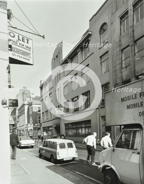 142 Wardour Street, Westminster LB, London: front elevation, 1976. Creator: Unknown.