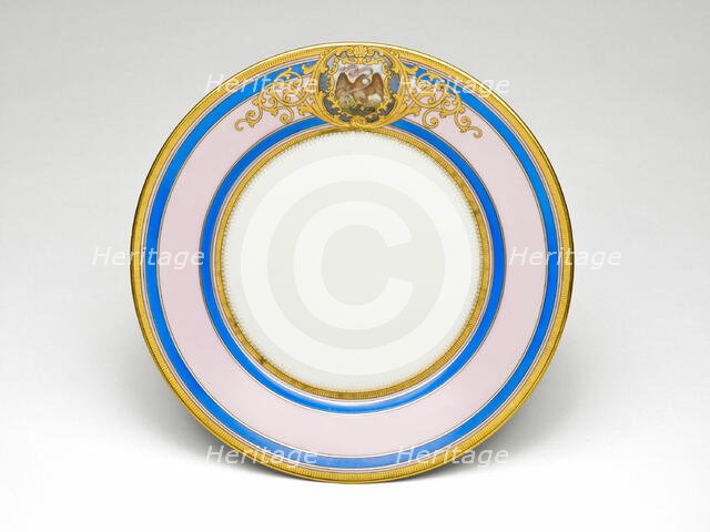 Illinois Plate, c. 1878/89. Creators: Joseph S. Potter, Unknown.