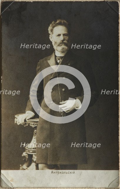 Mark Matveyevich Antokolsky (1840-1902). Artist: Anonymous  