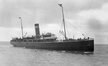 SS Duke of Connaught, Fleetwood-Belfast service, 20th century. Artist: Unknown