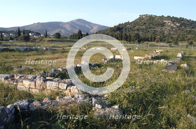 House II in Eretria, Greece. Artist: Samuel Magal