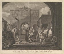 O the Roast Beef of Old England-The Gate of Caiais, March 6, 1749. Creator: William Hogarth.