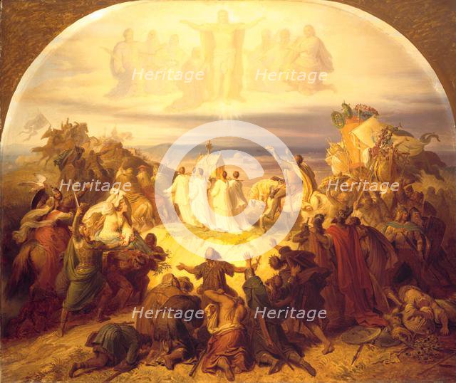 Crusaders before Jerusalem. Creator: Wilhelm Von Kaulbach.