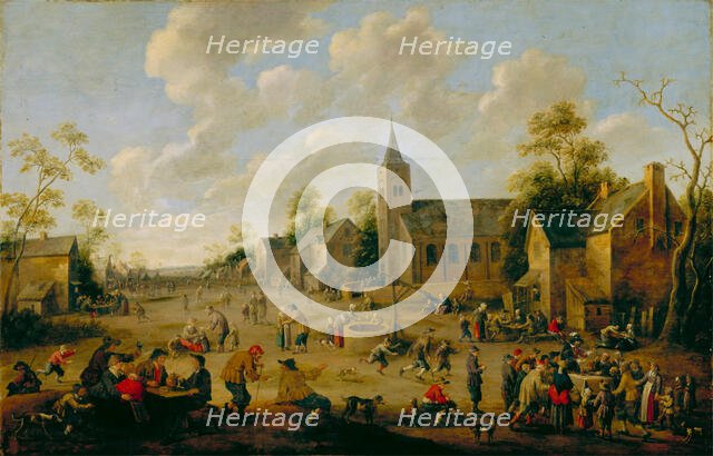 A Village Festival, c1645. Creator: Joost Cornelisz Droochsloot.