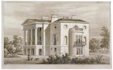 View of South Villa in Regent's Park, London, 1827.                                                  Artist: Thomas Hosmer Shepherd