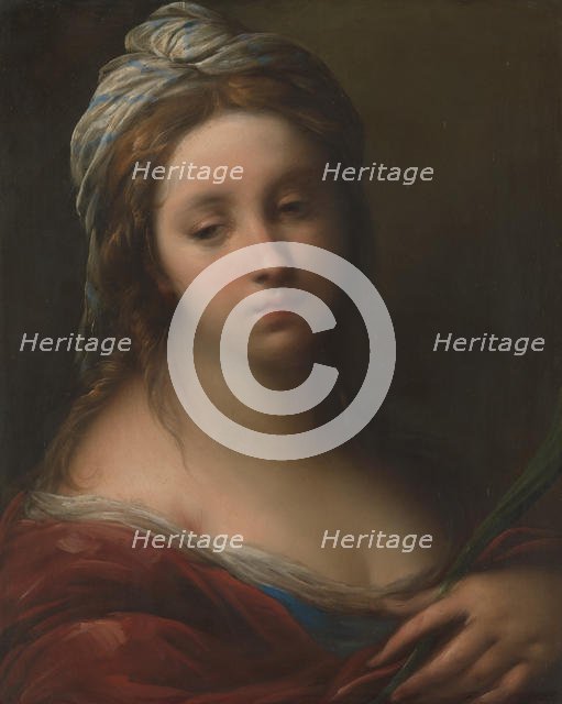 A Female Martyr Saint, ca. 1650. Creator: Carlo Francesco Nuvolone.