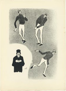 Ouvrard, from Le Café-Concert, 1893. Creator: Henri-Gabriel Ibels.
