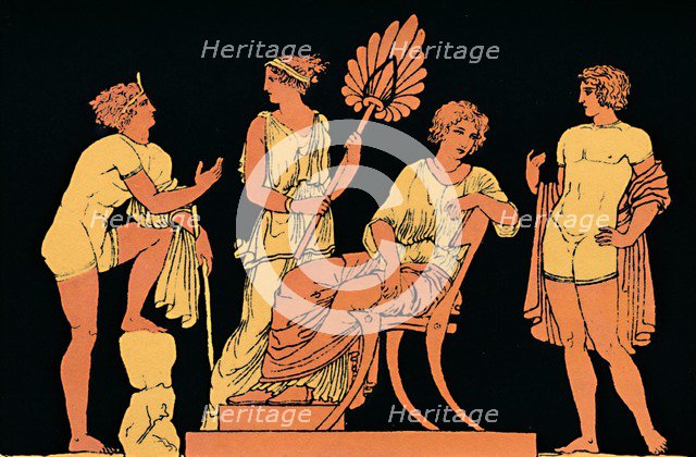 'Iphigenia and Orestes', 1880. Artist: Antique.