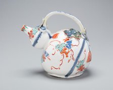 Arita-ware Kakiemon Gourd Shaped Ewer, late 17th century. Creator: Unknown.