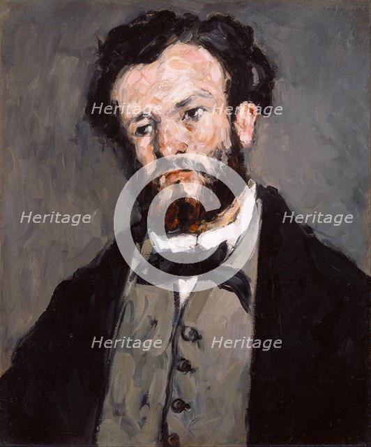 Portrait of Anthony Valabrègue, 1869-1871. Artist: Cézanne, Paul (1839-1906)