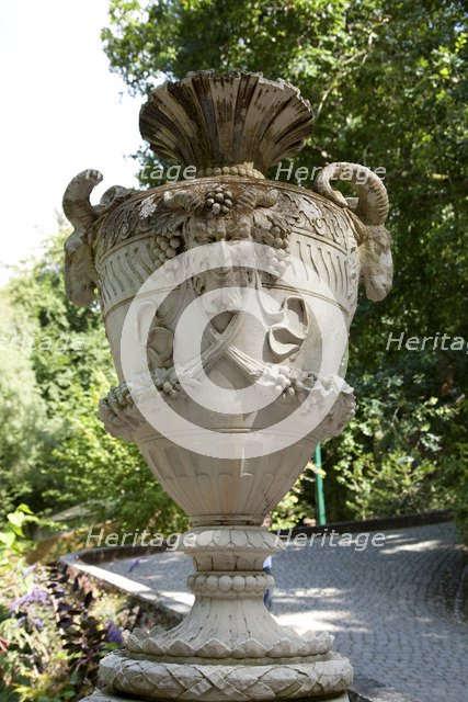 An ornament in Regaleira Palace, Sintra, Portugal., 2009. Artist: Samuel Magal