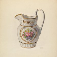 Pitcher, c. 1936. Creator: Frances Lichten.