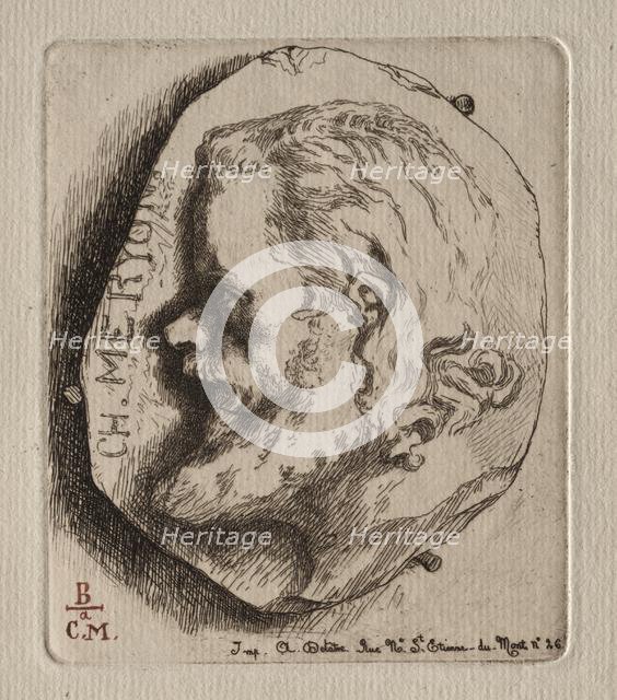 Charles Meryon, 1854. Creator: Félix Bracquemond (French, 1833-1914).