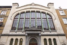 Ecole Josaphat, facing 30 Rue de la Ruche, (1907), c2014-2017. Artist: Alan John Ainsworth.