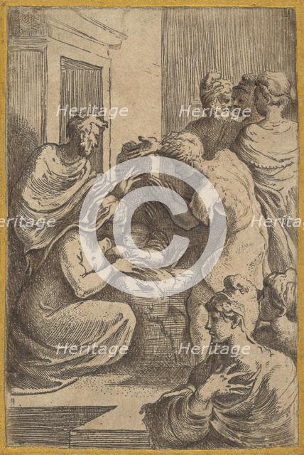 The Nativity, 16th century. Creator: Parmigianino.