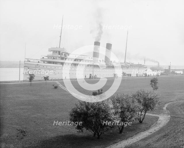 Str. North West at Sault Ste. Marie, Mich., between 1900 and 1910. Creator: Unknown.