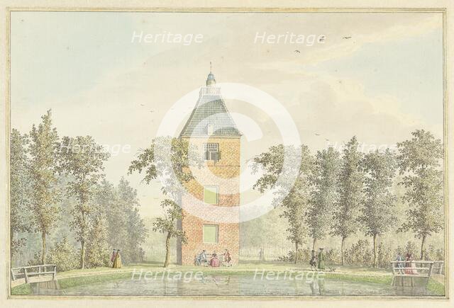 The house at Maarssen, noon, 1757-1822. Creator: Hermanus Petrus Schouten.
