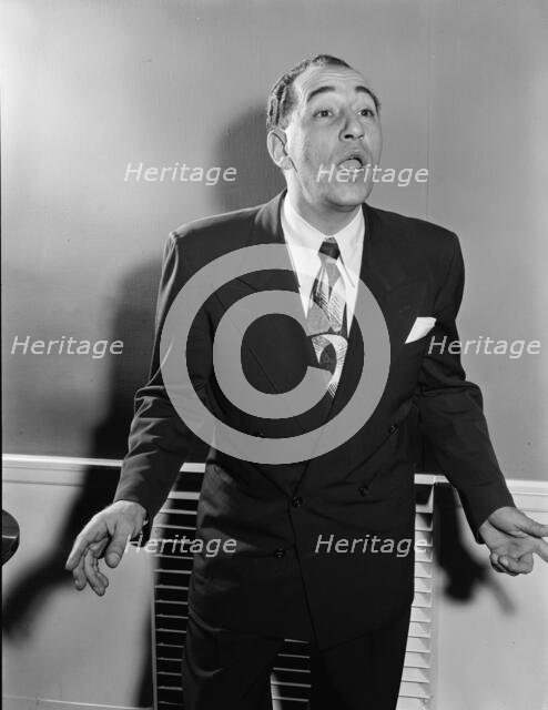Portrait of Louis Prima, New York, N.Y., ca. June 1947. Creator: William Paul Gottlieb.