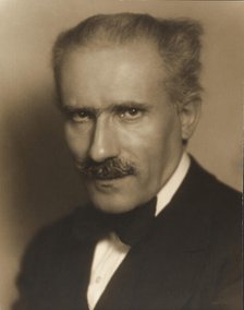 Portrait of the composer Arturo Toscanini (1867-1957), ca 1926. Creator: Laviosa, Vincenzo (1889-1935).