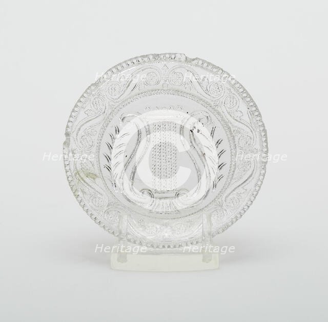 Cup plate, c. 1850. Creator: Unknown.