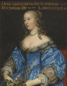 Anne-Geneviève de Bourbon-Condé (1619-1679), Duchess of Longueville, Mid of 17th cen.. Creator: Beaubrun, Charles (1604-1692).