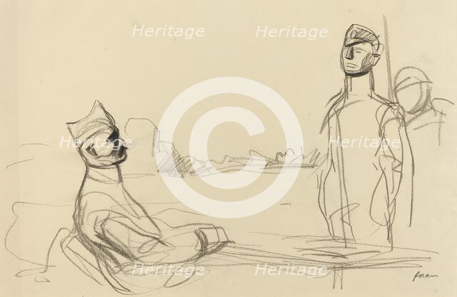 Toward Justice, c. 1914/1919. Creator: Jean Louis Forain.