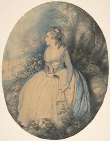 Mrs. Robinson as Perdita, ca. 1779. Creator: Richard Cosway.