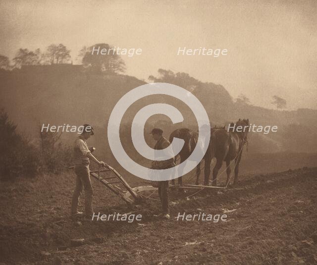Dinnertime, c. 1890. Creator: Sutcliffe, Frank Meadow.