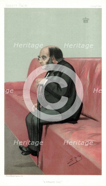 'A Fifteenth Earl', the Earl of Moray, 1898.Artist: Spy