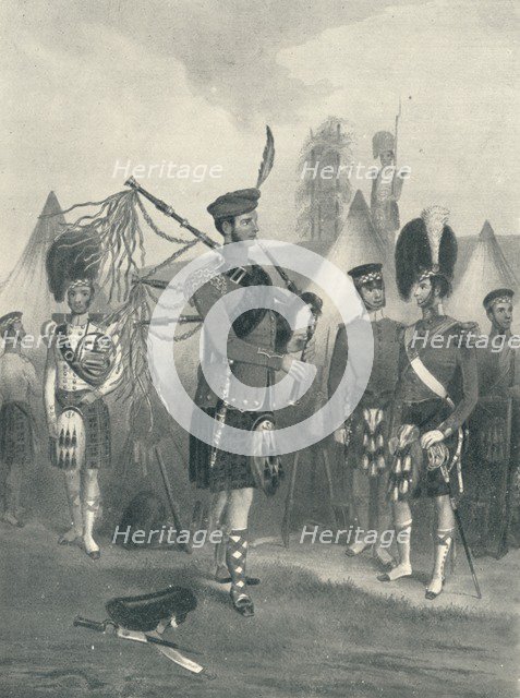 'Piper, 93rd Sutherland Highlanders', c19th century (1909). Artist: Unknown.