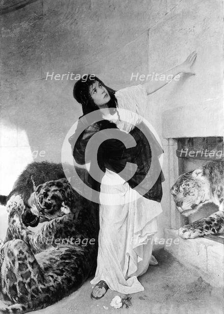 The Last Token: A Christian Martyr. Creator: Gabriel Max.