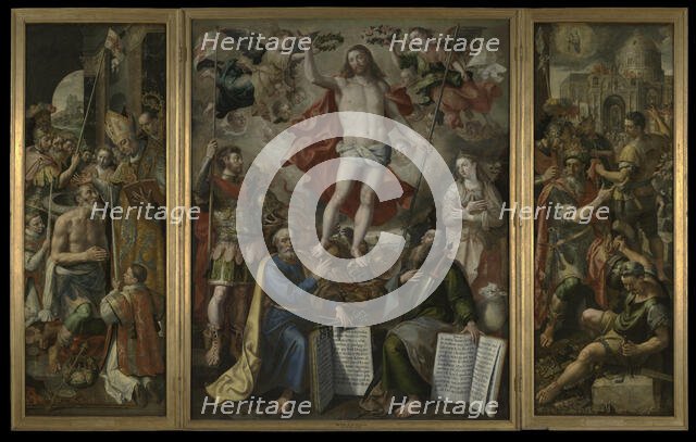 Altarpiece of the Guild of the Old Arbalest, 1590. Creator: Martin de Vos.