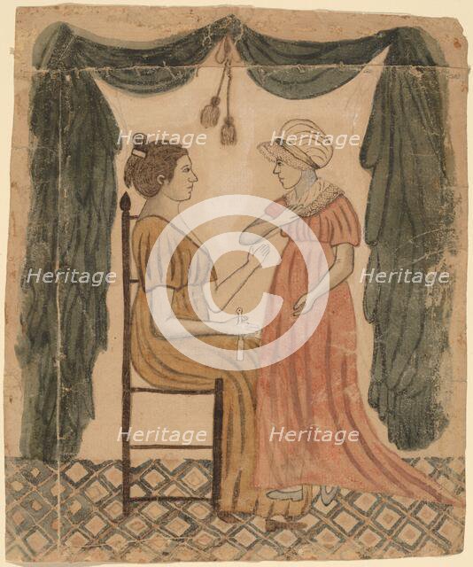 Mother and Daughter. Creator: Eunice Pinney.