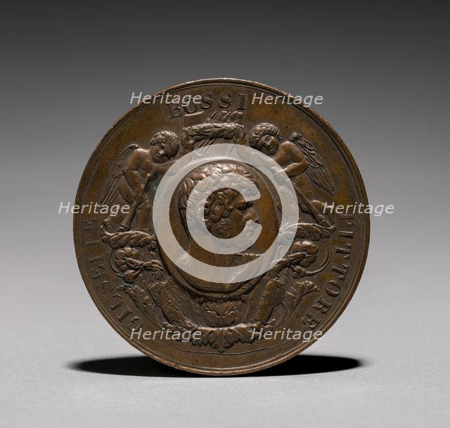 Medal: Guiseppe Rossi Pittore (obverse). Creator: Luigi Cossa (Italian, 1789-1867).