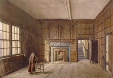 Interior view of Sir John Spencer's room in Canonbury House, Islington, London, 1887. Artist: John Crowther