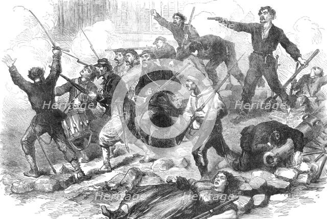 The Late Events in Paris: "A La Mort!", 1871. Creator: Unknown.