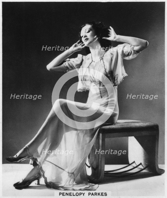Penelopy Parkes, actress, 1939. Artist: Unknown
