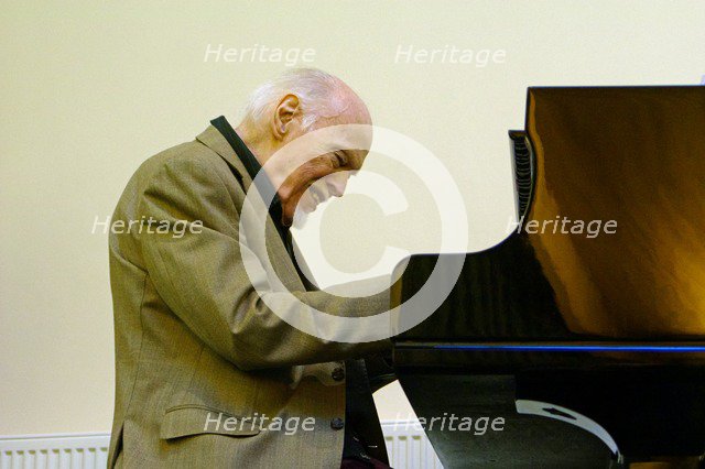 John Critchinson, NJA fundraising gig, Loughton Methodist Church, November 2, 2017. Artist: Brian O'Connor.